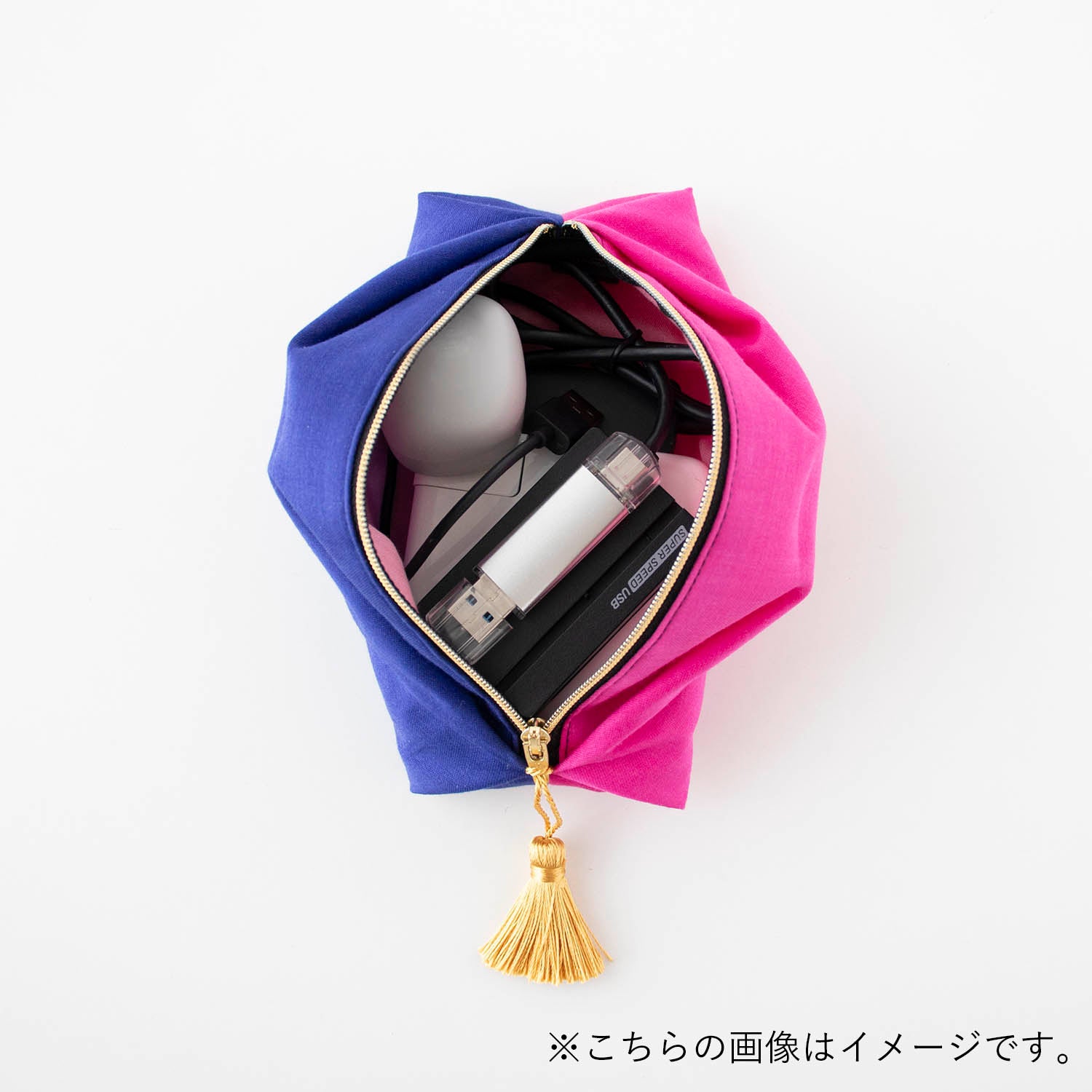 re-edit 風船ポーチ(大)