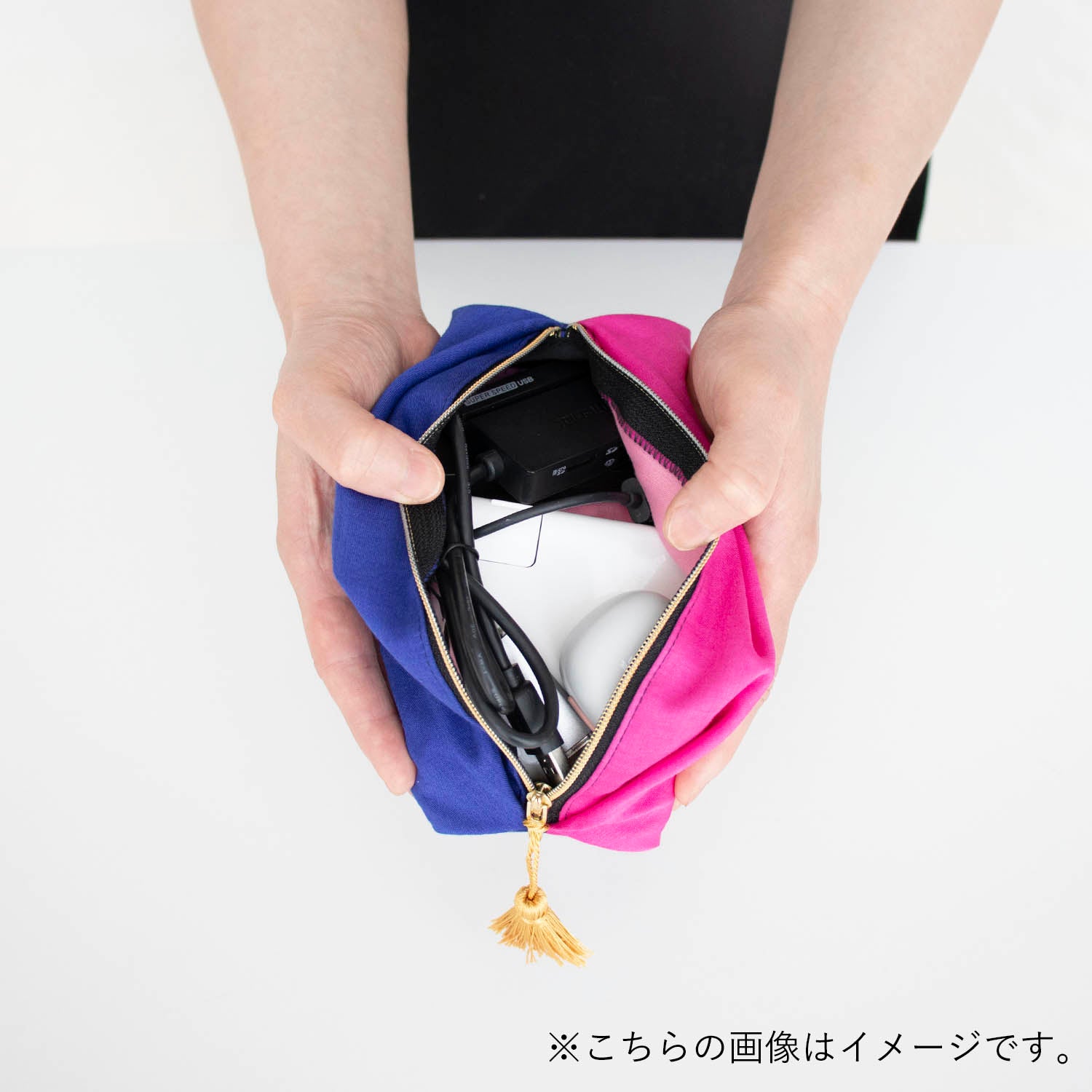 re-edit 風船ポーチ(大)