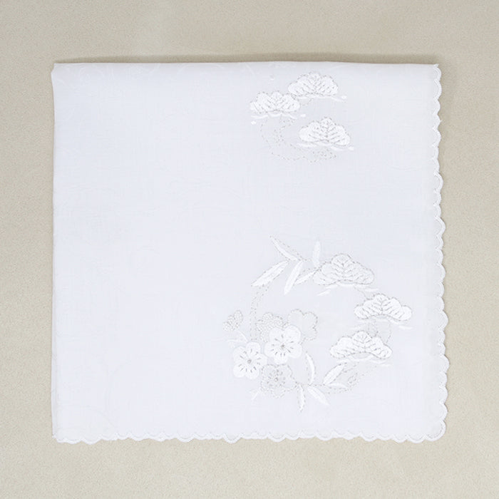 Vietnamese hand embroidery, pine, bamboo and plum