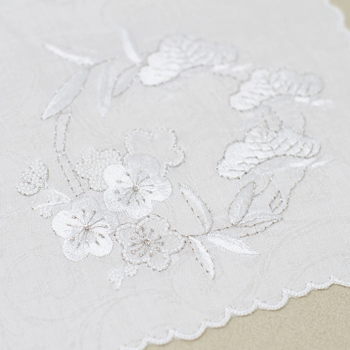 Vietnamese hand embroidery, pine, bamboo and plum