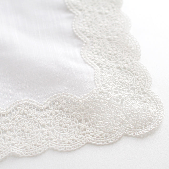 Flower Lace [Bridal Handkerchief