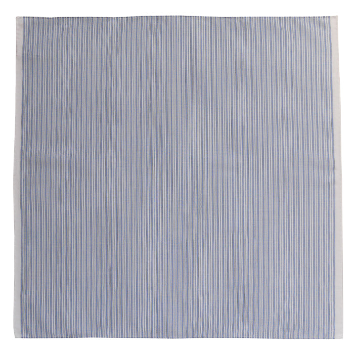 イニシャル刺繍が選べる! blue shirts ストライプc