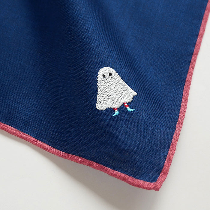 【10月限定】ハロウィン刺繍ハンカチ 5枚アソート Bセット