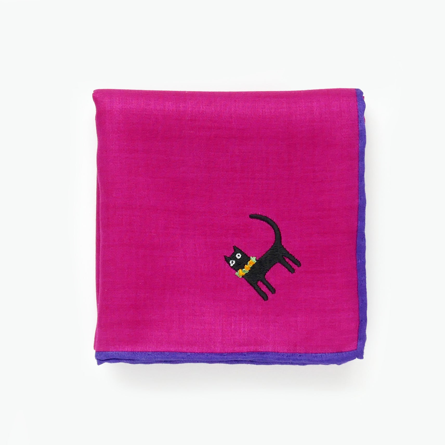 【10月限定】ハロウィン刺繍ハンカチ 5枚アソート Bセット