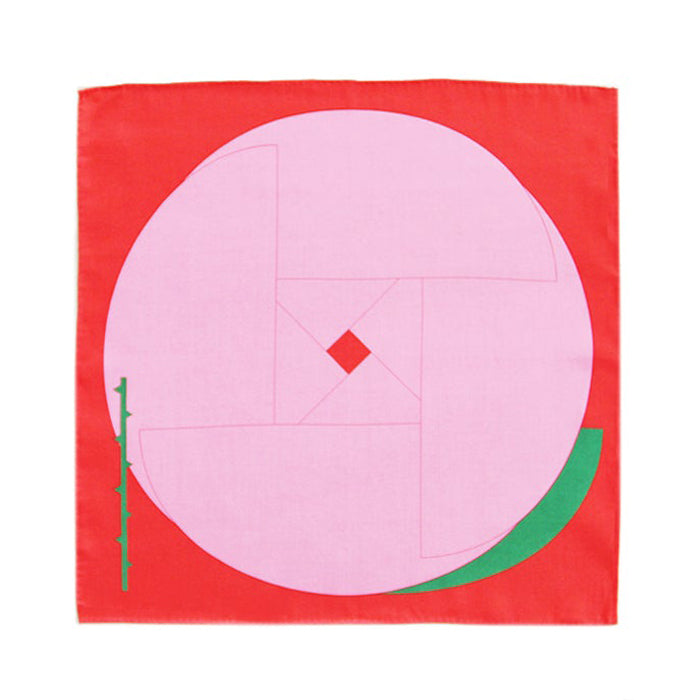 Initial embroidery can be selected! Rose law B (Red)