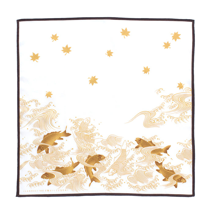 瓦照苑 -鯉-(ホワイト)41×41