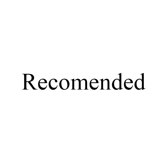 Recommended embroidery