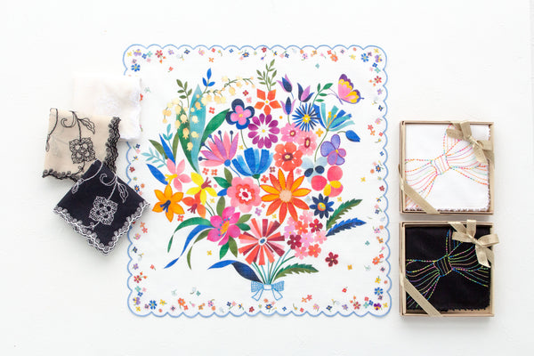 11月4日（金）より「Embroidery paradise 」をテーマにしたハンカチーフを発売