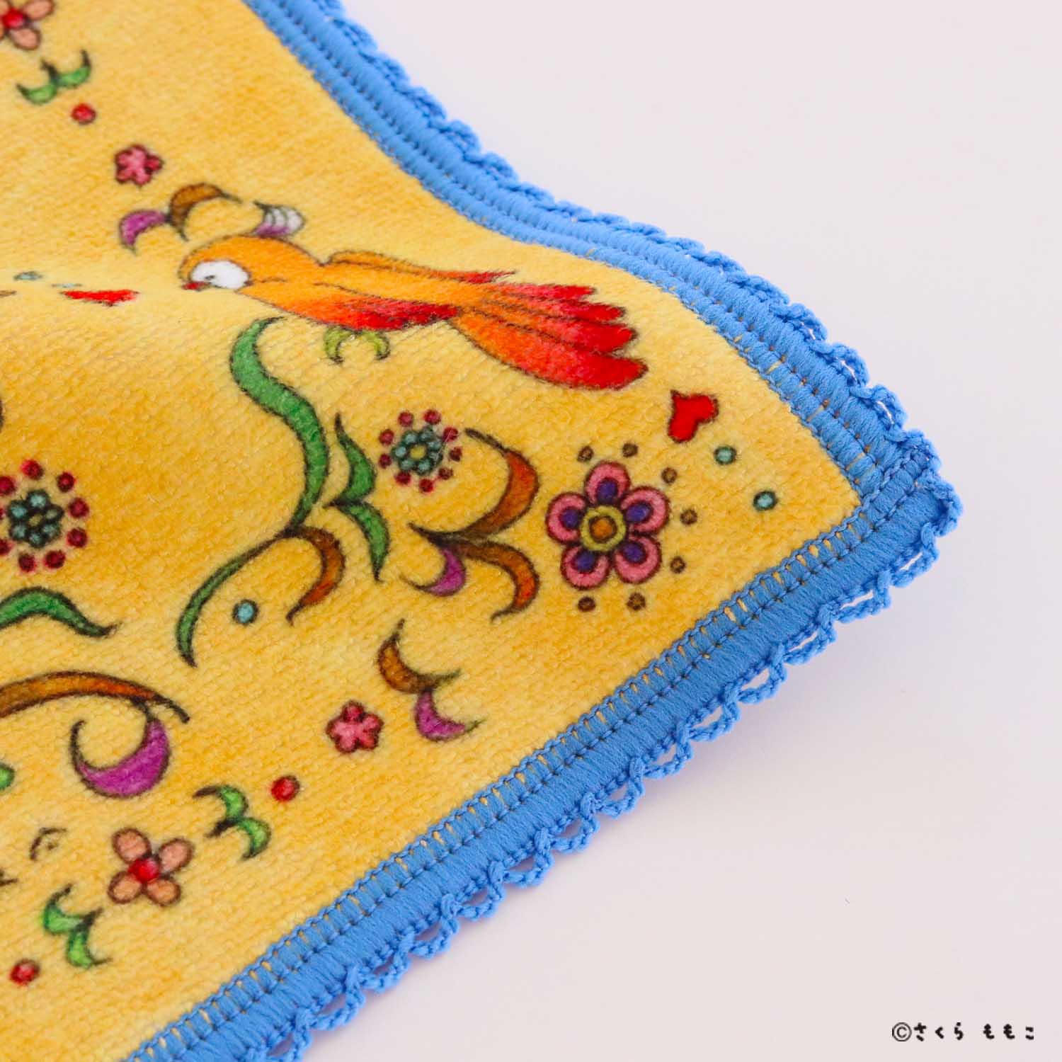 Cojikoji and Parrot Microfiber Handkerchief [COJI-COJI]