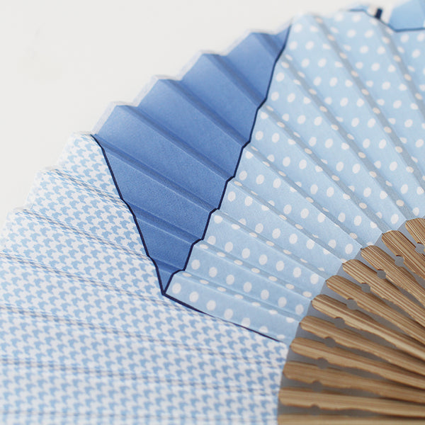 Men's folding fan (with cover) 108
