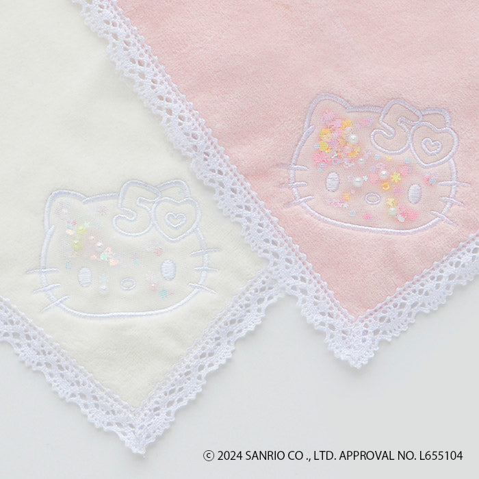 Hello Kitty 50th Anniversary Kashakasha Towel Handkerchief