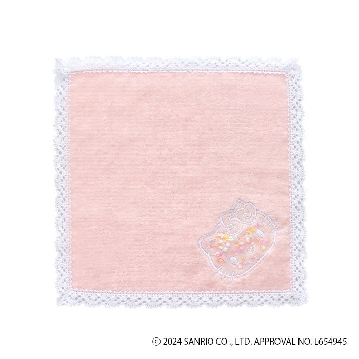 Hello Kitty 50th Anniversary Kashakasha Towel Handkerchief