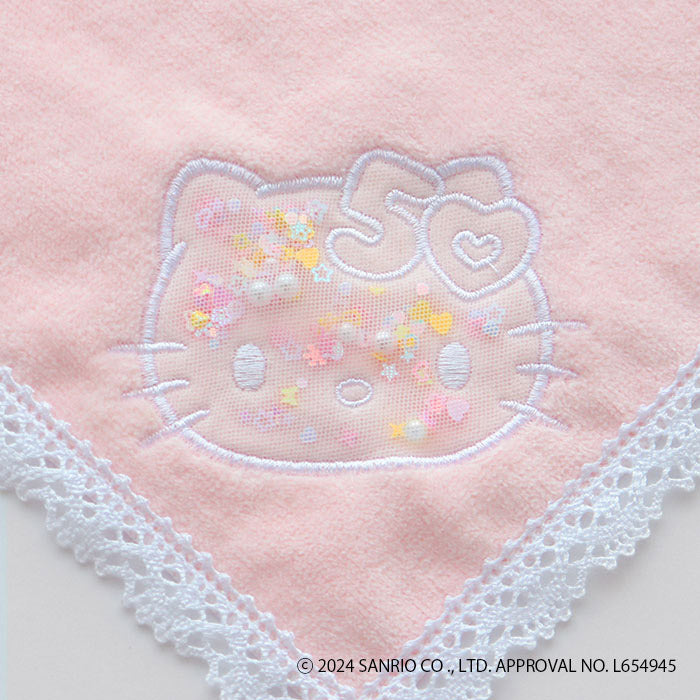 Hello Kitty 50th Anniversary Kashakasha Towel Handkerchief