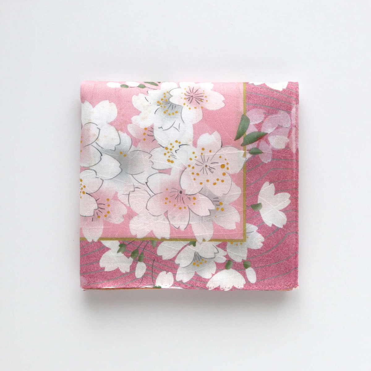 宇野千代コラボハンカチ 桜 プリント