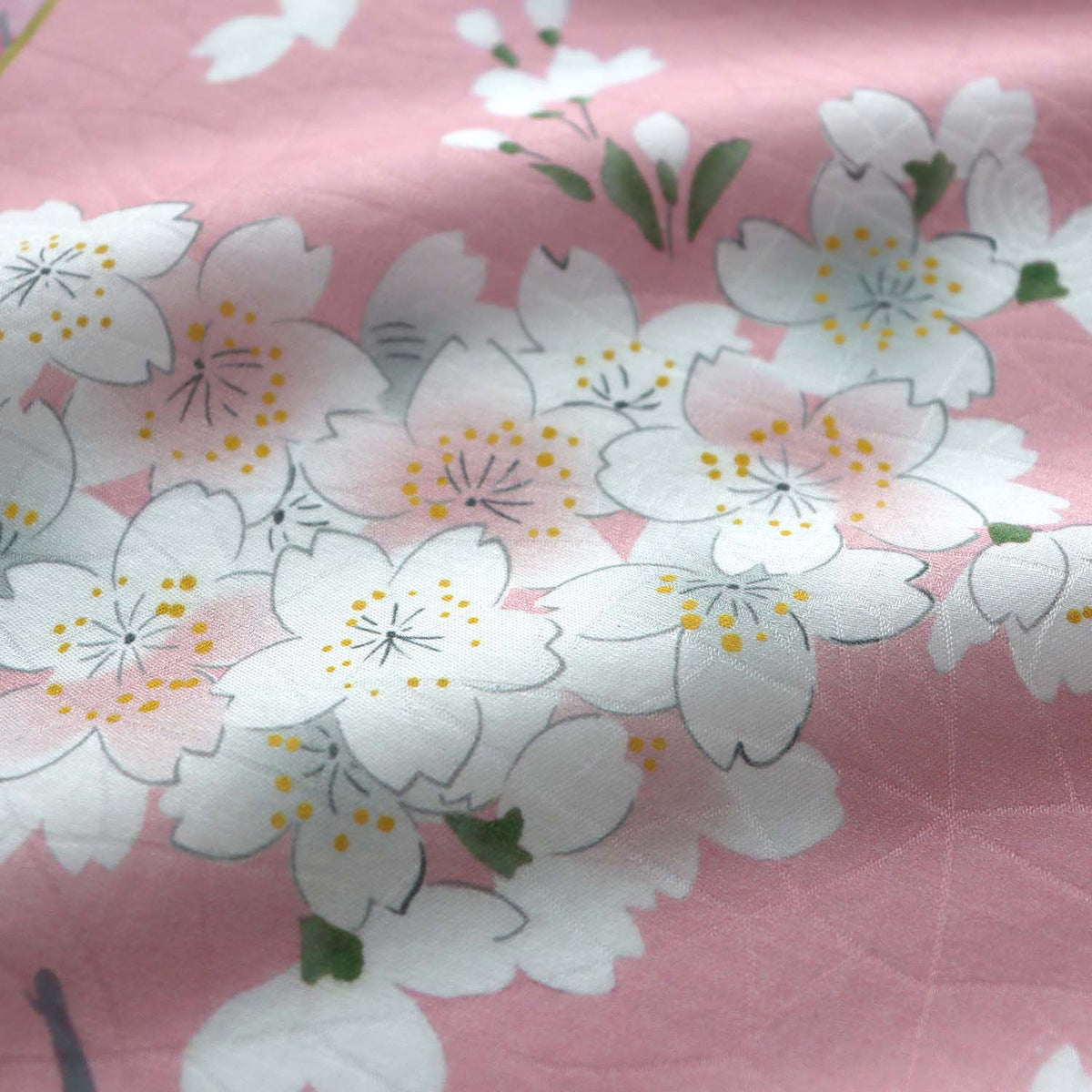 宇野千代コラボハンカチ 桜 プリント