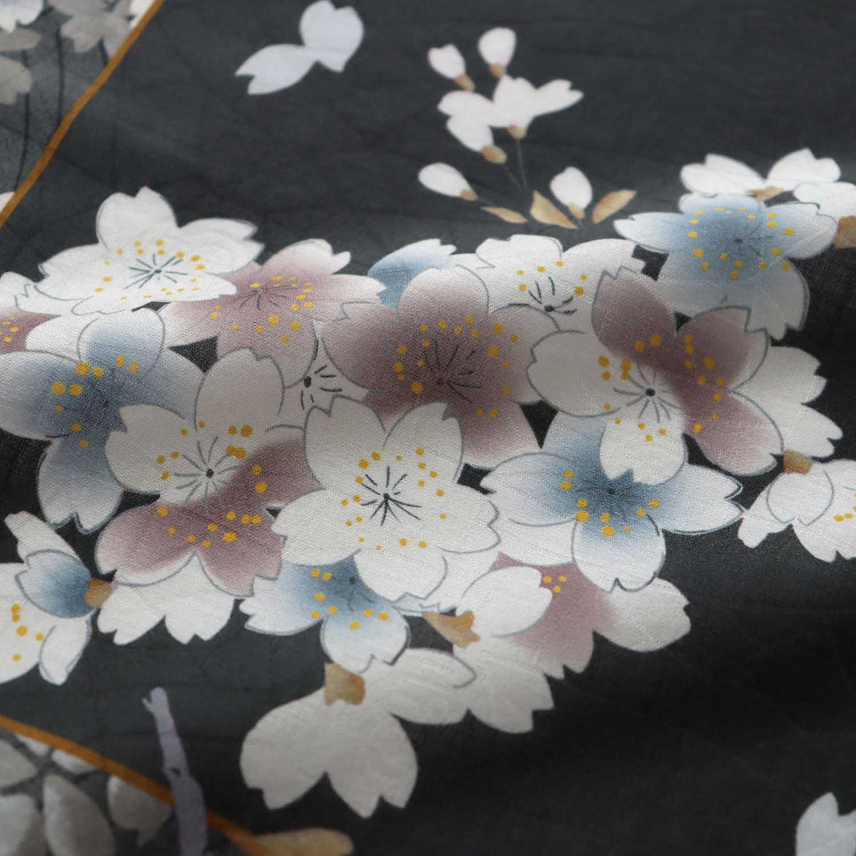 宇野千代コラボハンカチ 桜 プリント