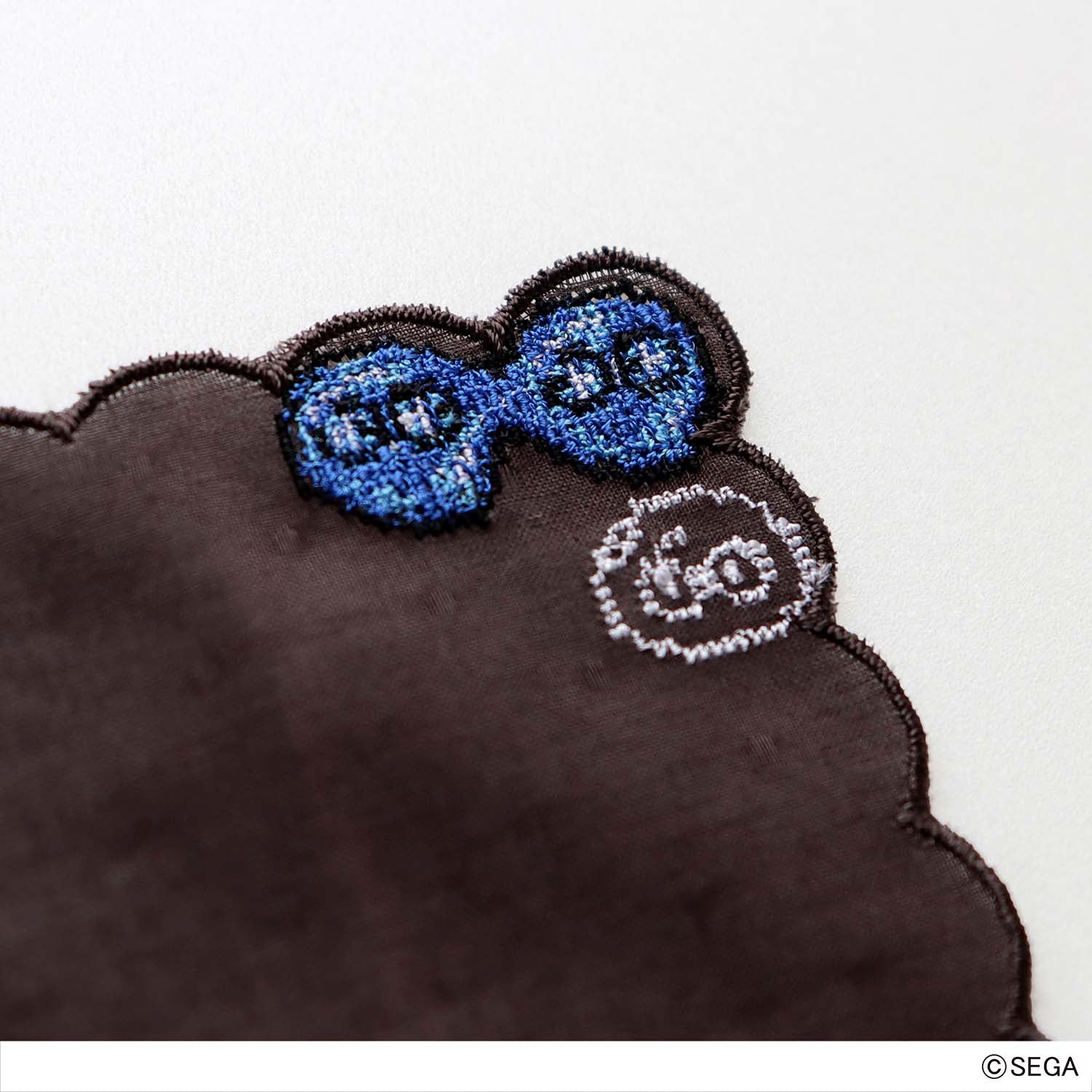 ぷよぷよコラボ ハンカチ　ぷよ通 刺繍