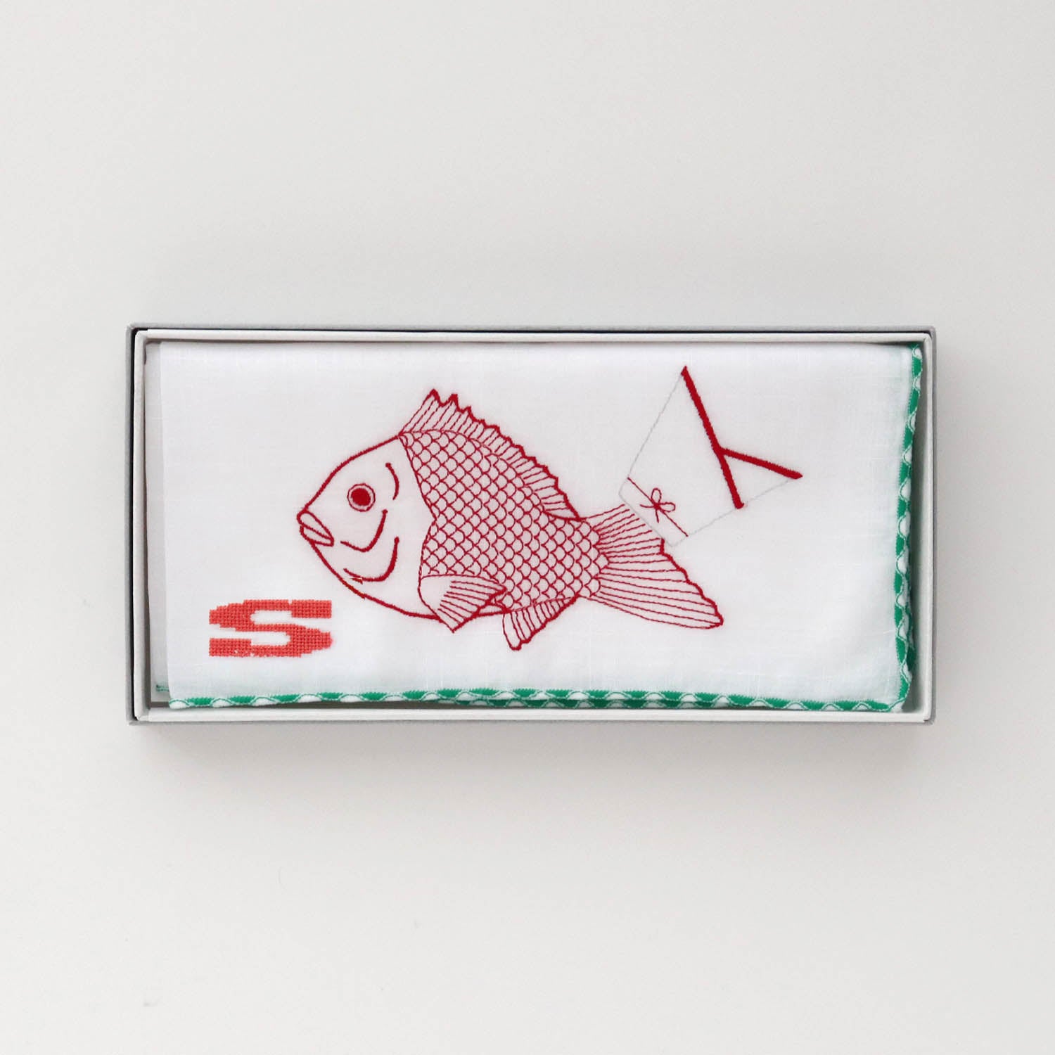 Congratulations on the sea bream [Celebration handkerchief]
