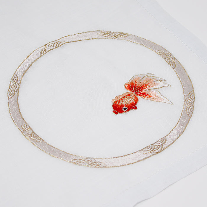 ベトナム手刺繍 金魚