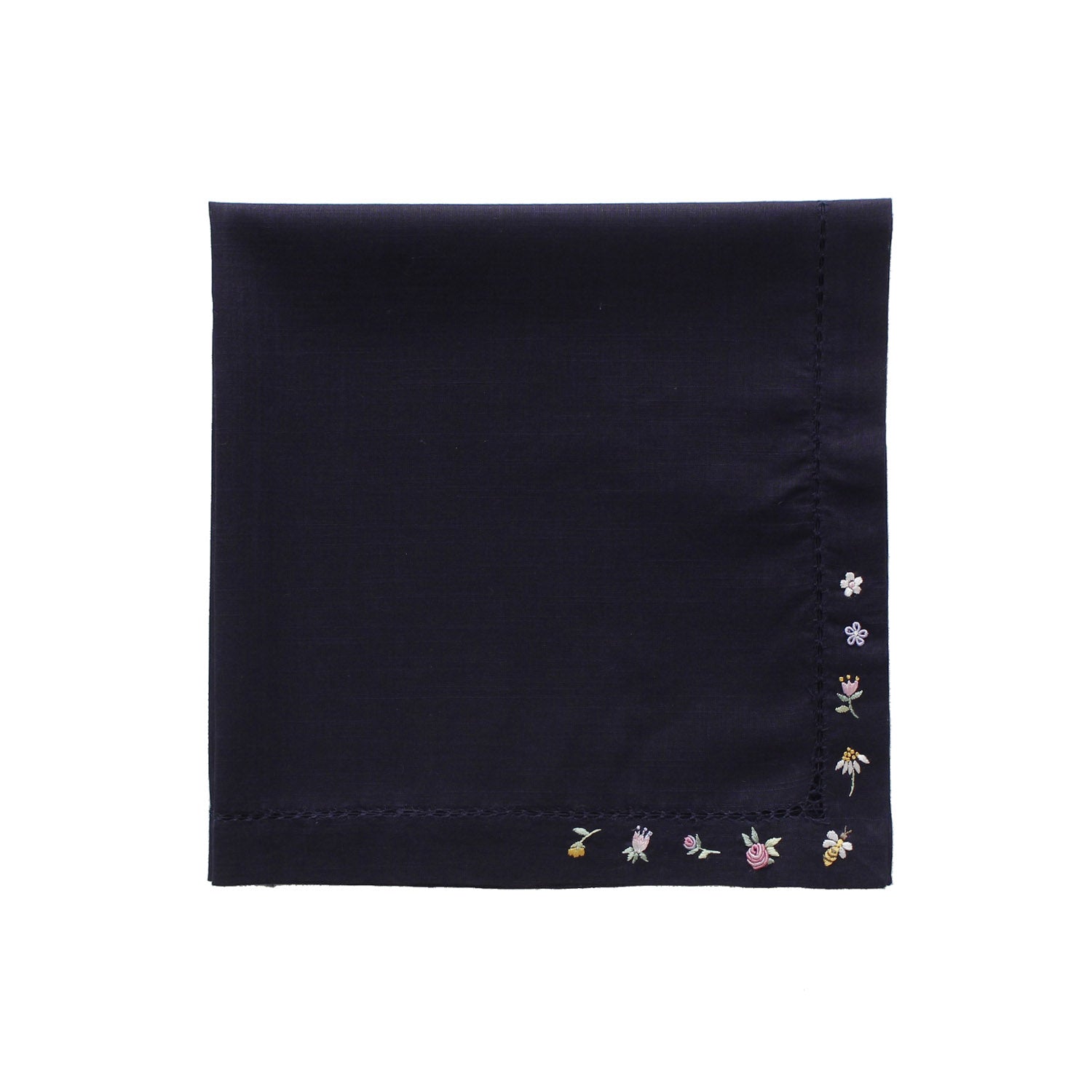 Vietnamese hand-embroidered handkerchief small lucky motif