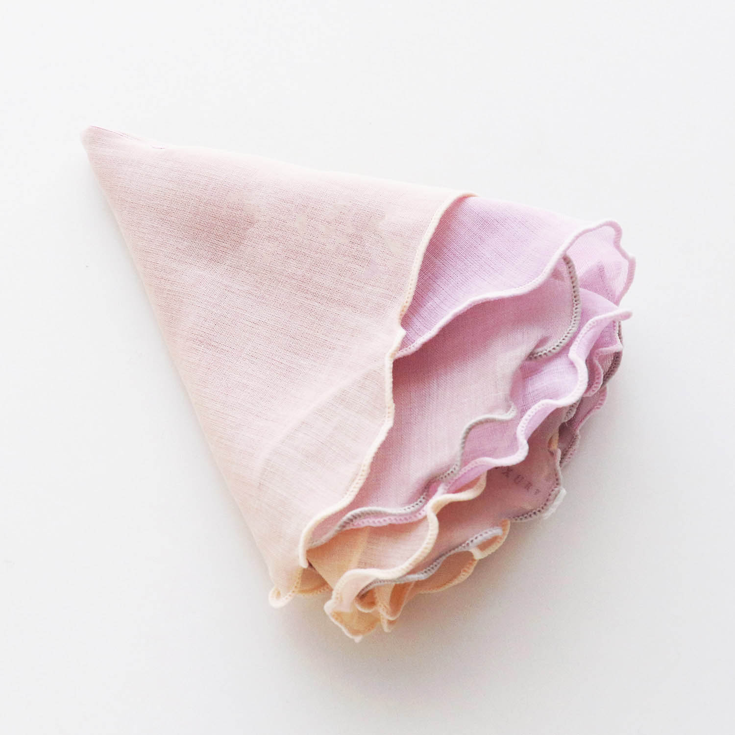 KASANEIRO -重ね色-「frillia(フリリア)シリーズ」【立体ハンカチ】