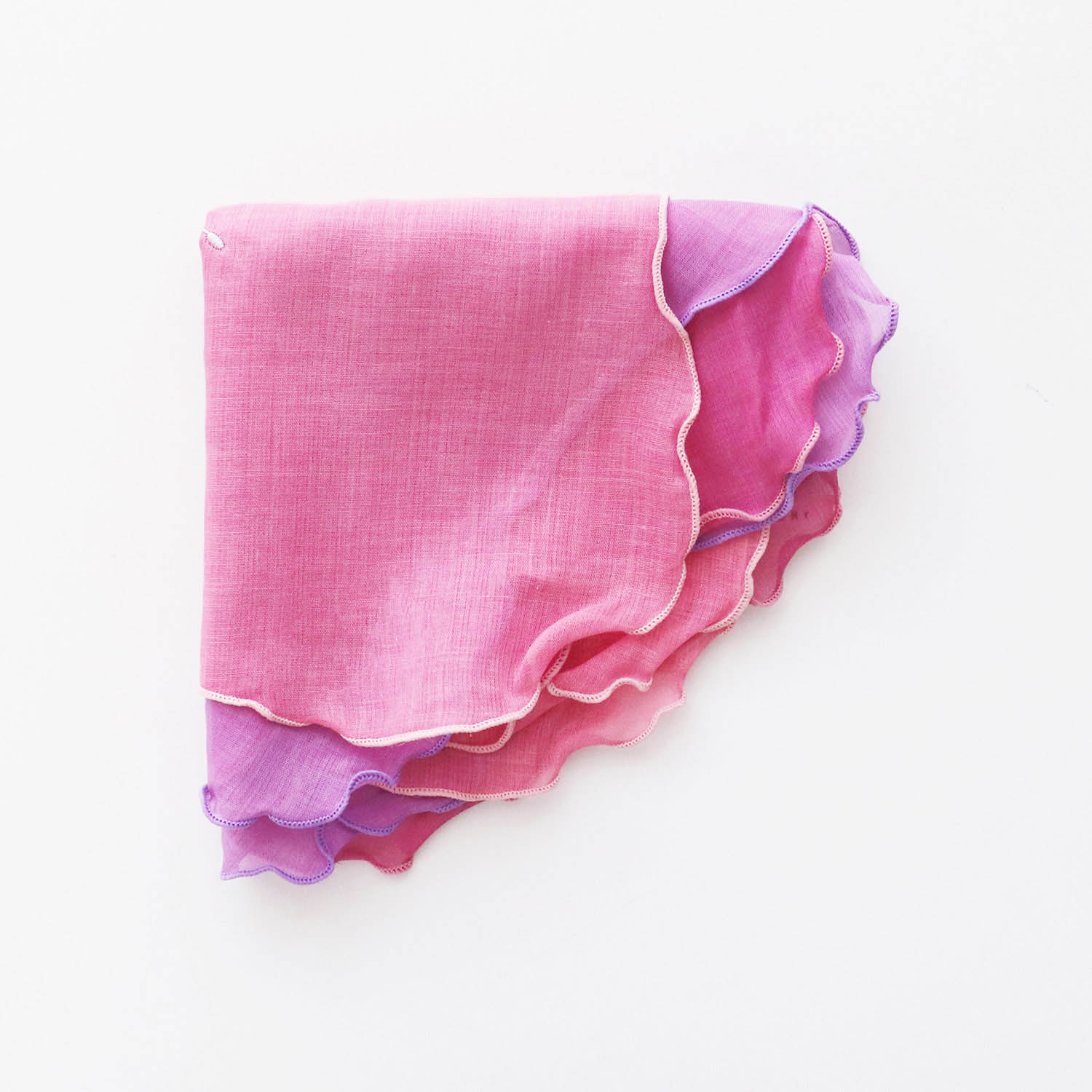 KASANEIRO -重ね色-「frillia(フリリア)シリーズ」【立体ハンカチ】