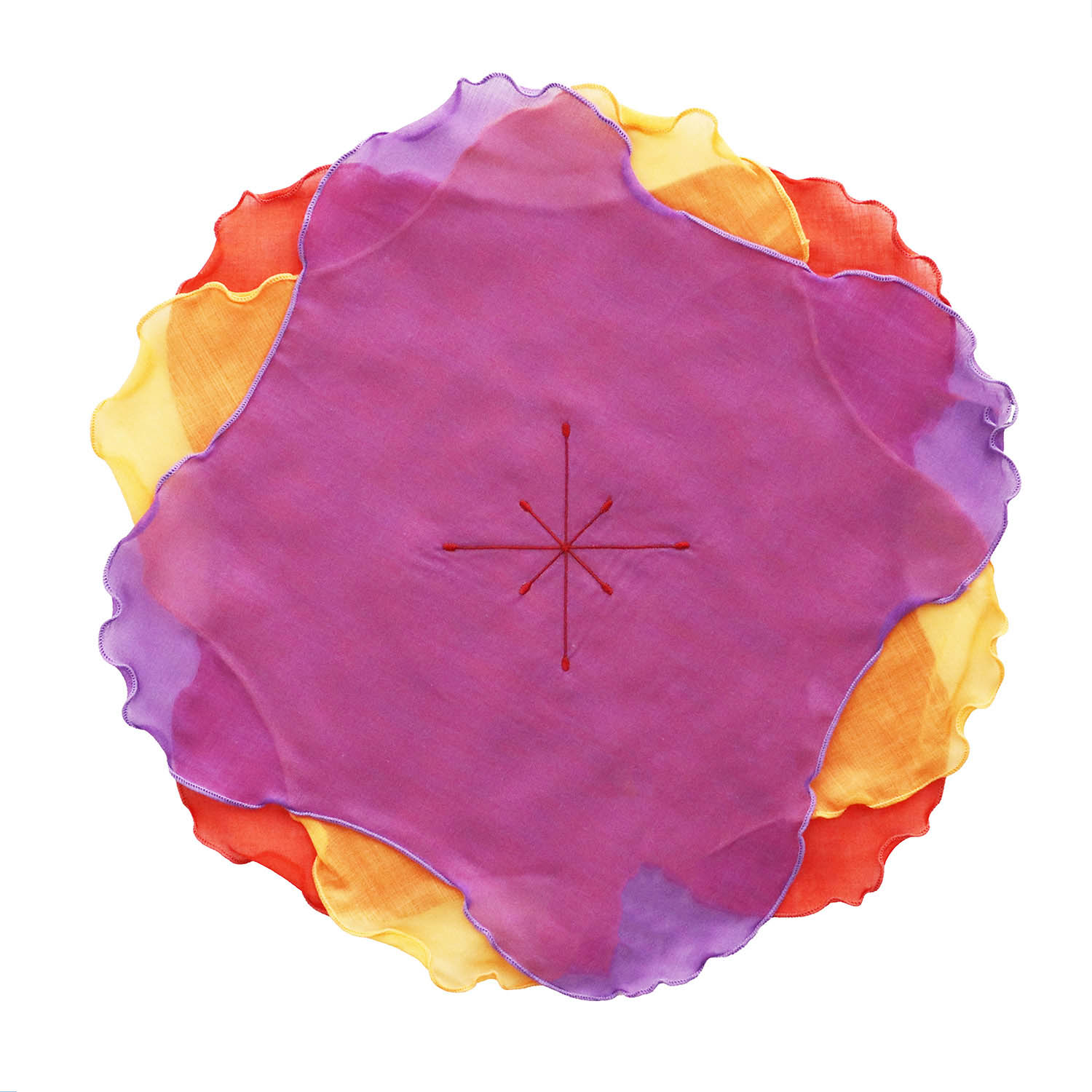 KASANEIRO -重ね色-「frillia(フリリア)シリーズ」【立体ハンカチ】