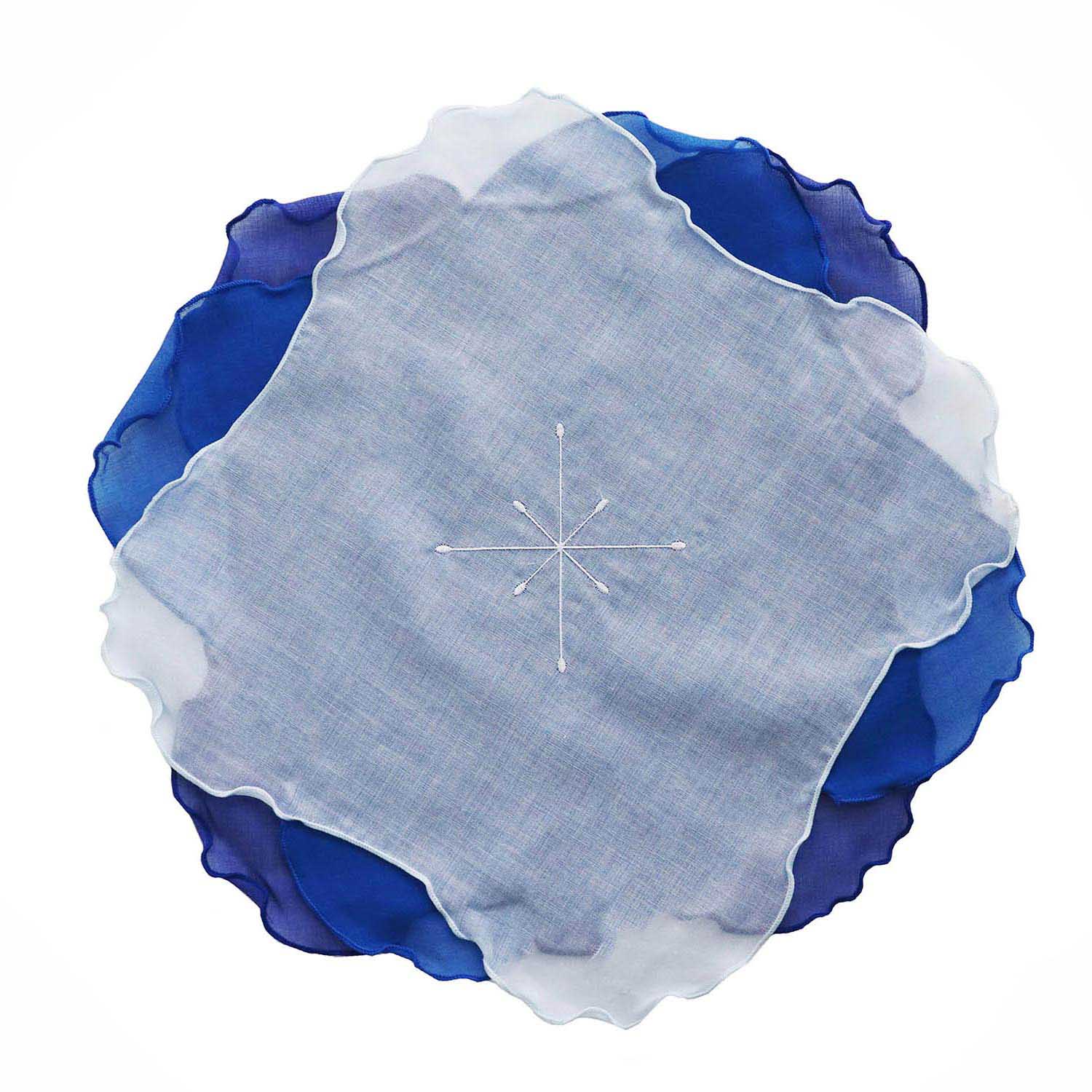 KASANEIRO -重ね色-「frillia(フリリア)シリーズ」【立体ハンカチ】