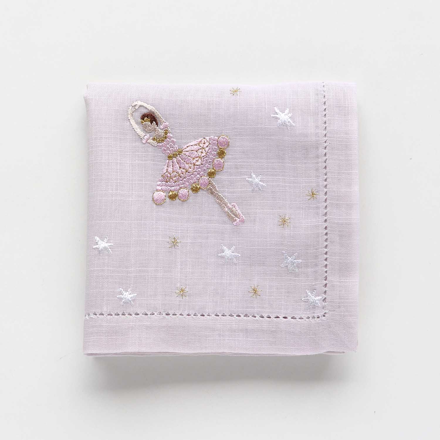 Vietnamese hand-embroidered handkerchief Prima Ballerina