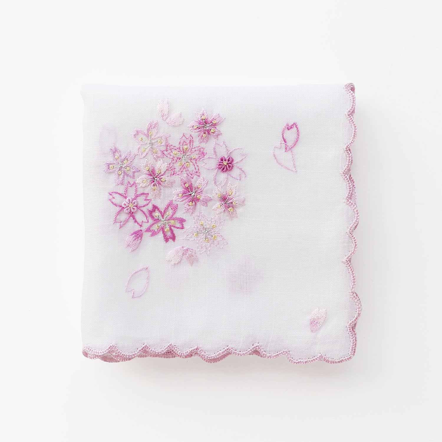 ベトナム手刺繍　桜くす玉