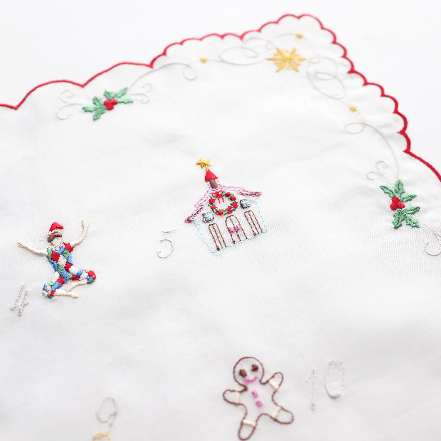 アドベントカレンダー エンブハンカチ