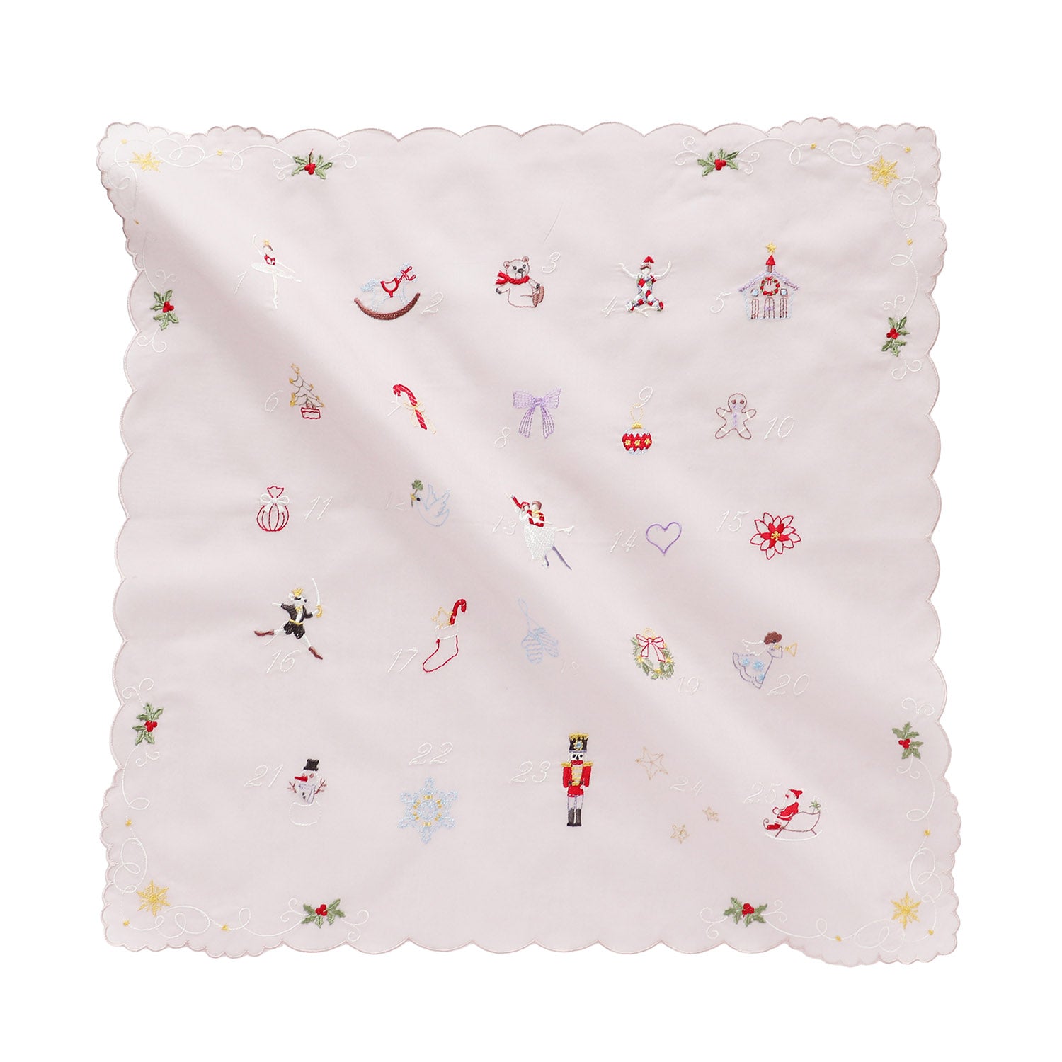 アドベントカレンダー エンブハンカチ