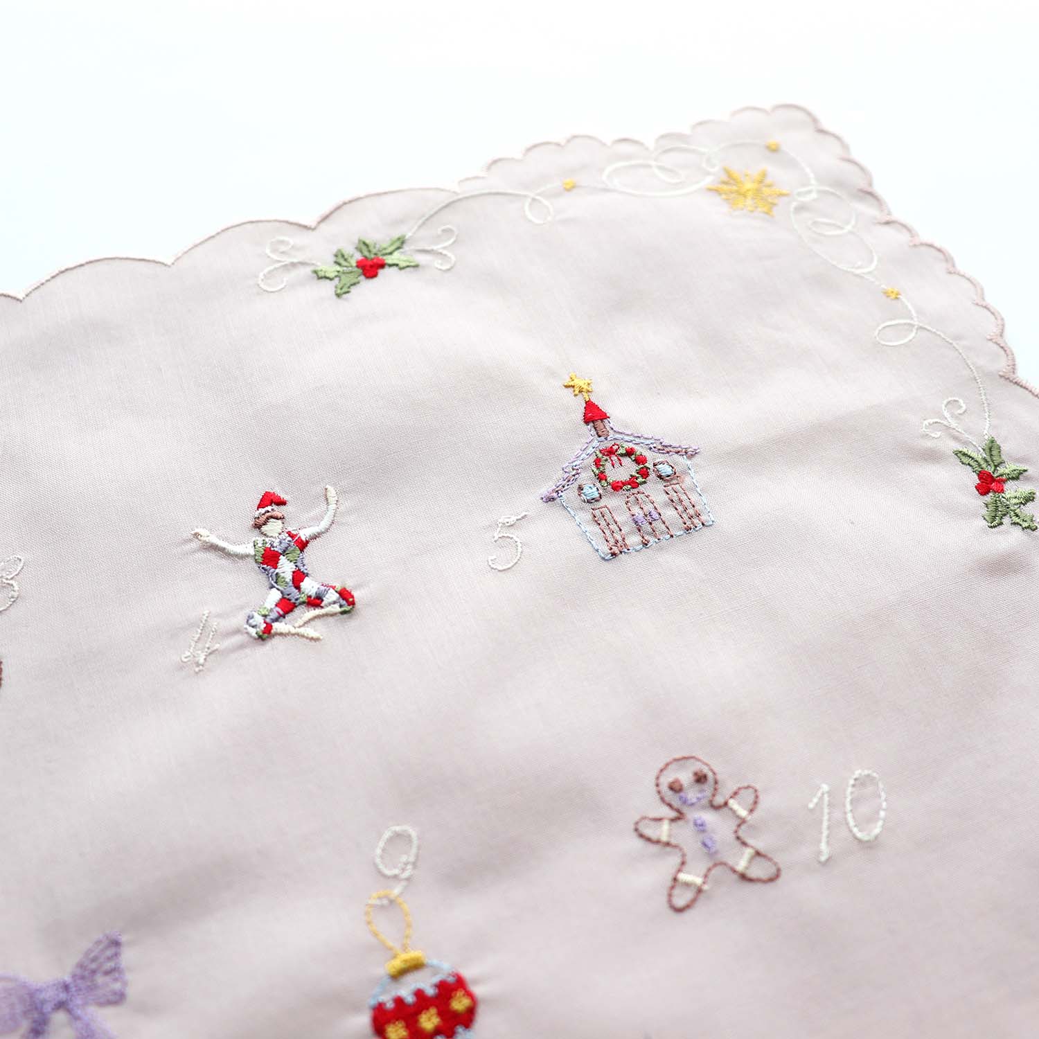 アドベントカレンダー エンブハンカチ