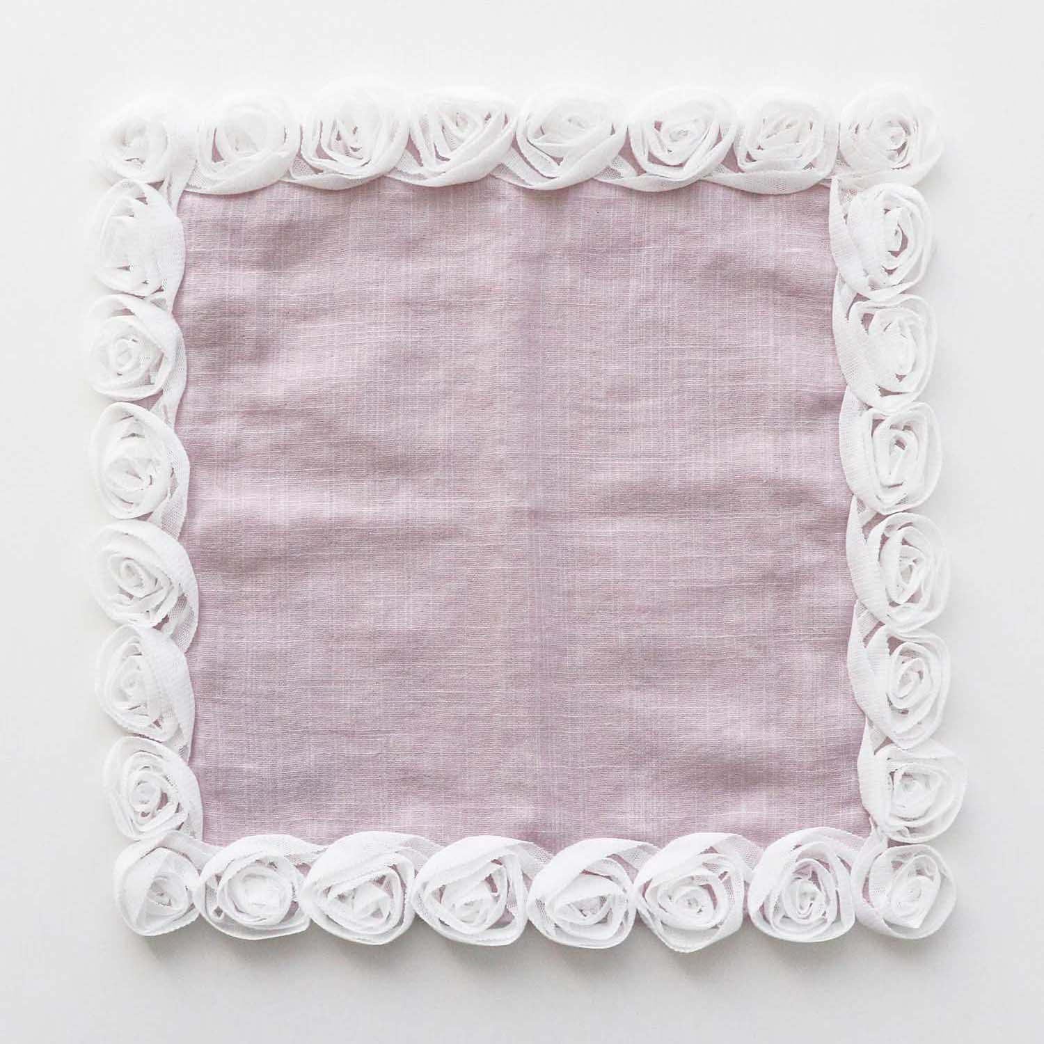 round rose「frillia(フリリア)シリーズ」【立体ハンカチ】