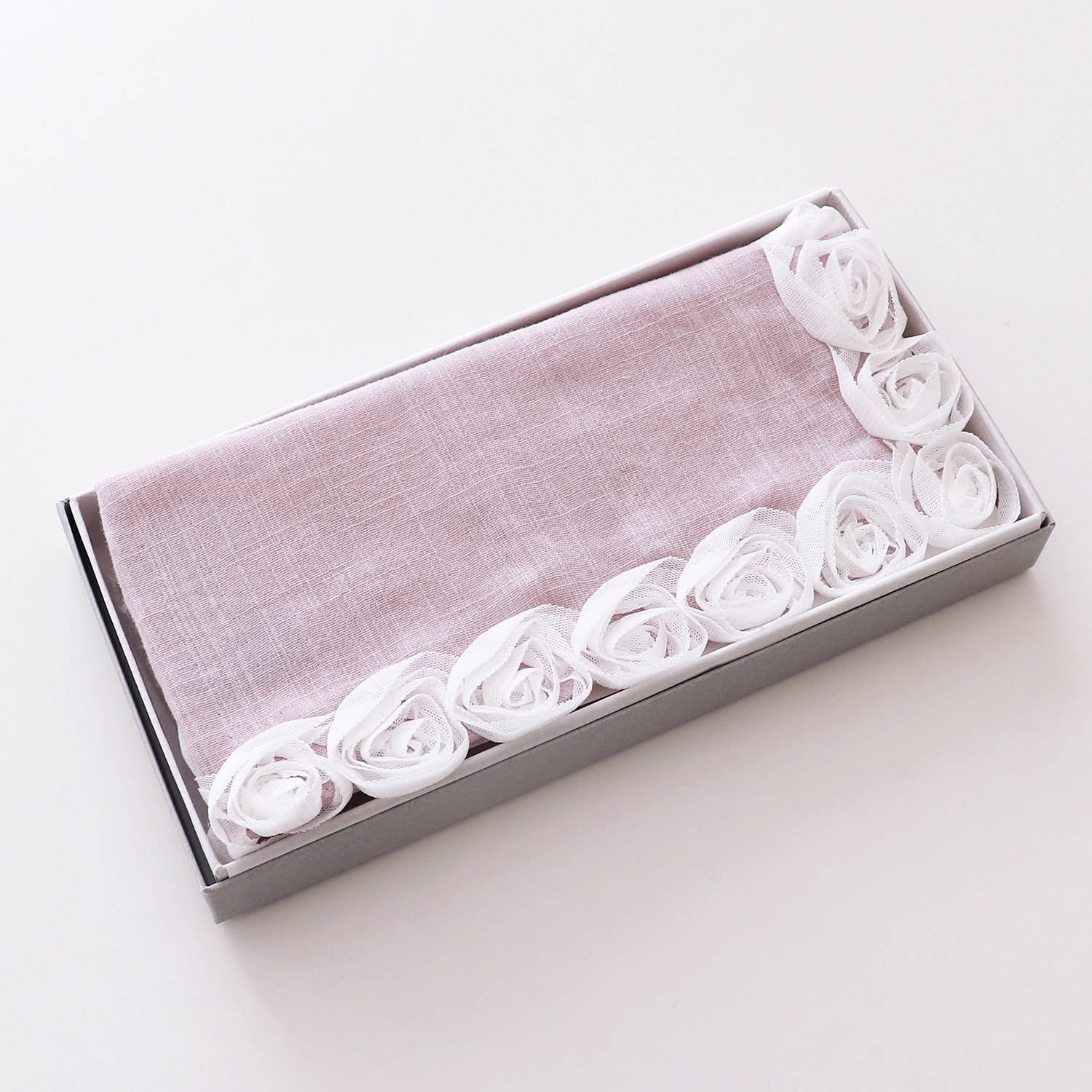 round rose「frillia(フリリア)シリーズ」【立体ハンカチ】