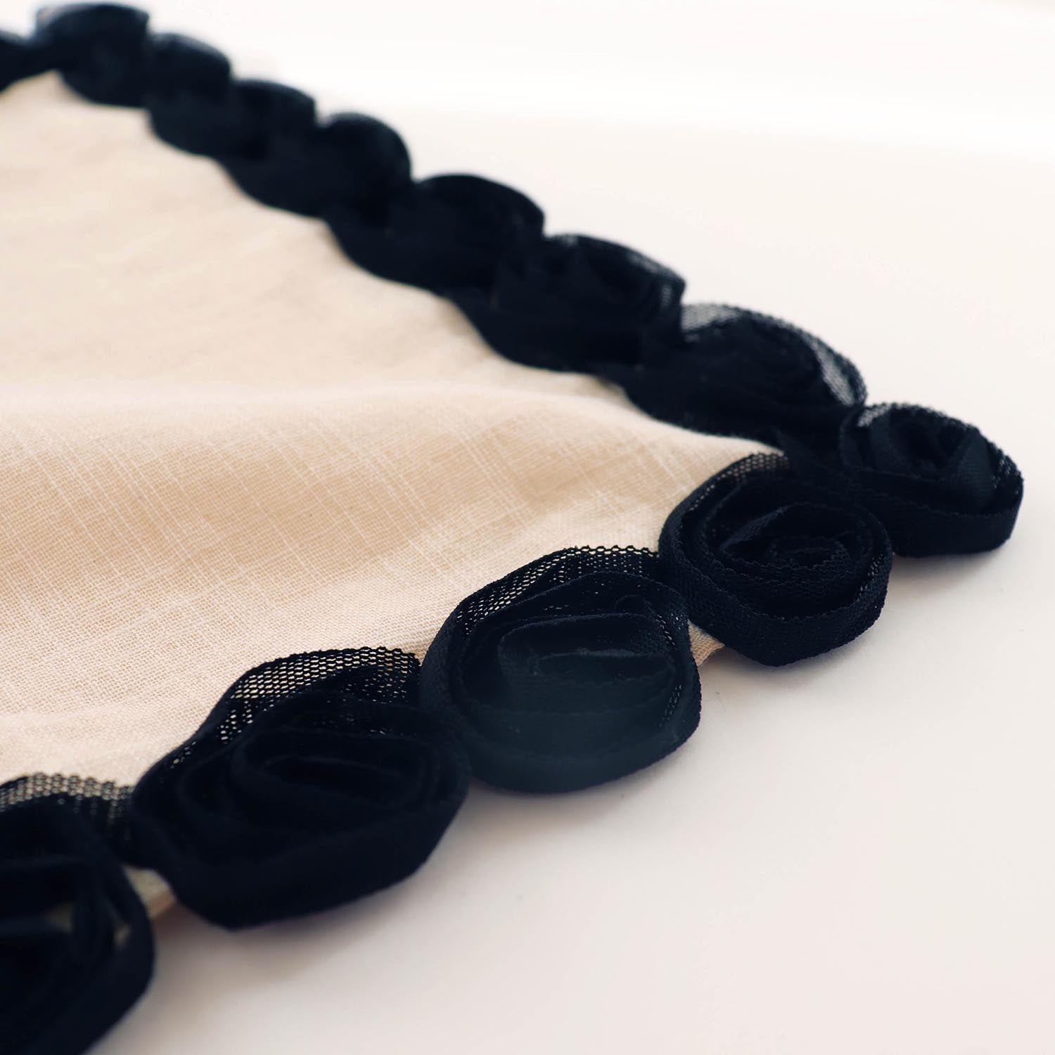 round rose「frillia(フリリア)シリーズ」【立体ハンカチ】