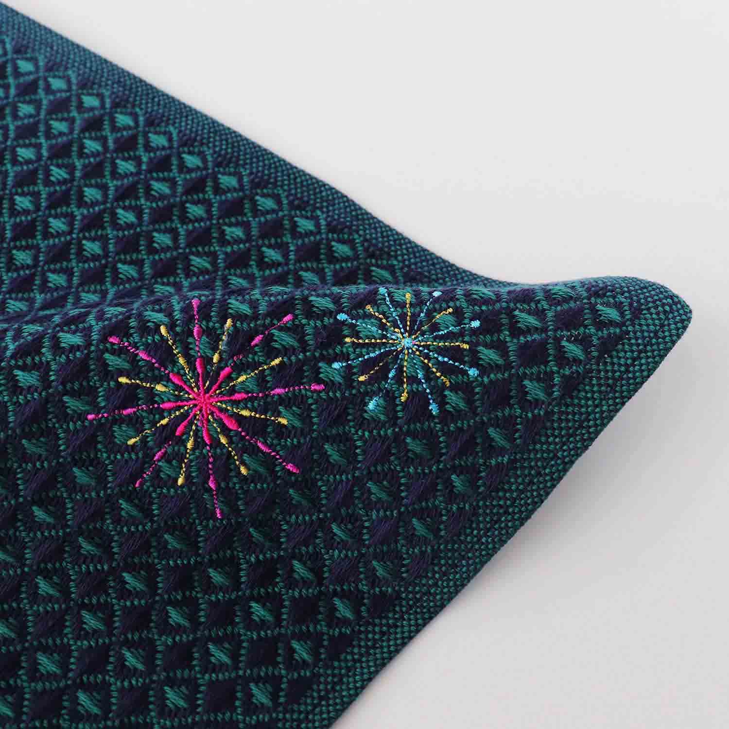 Fireworks embroidery handkerchief mico Type B