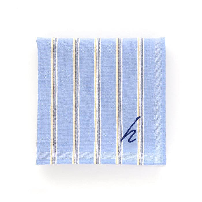 Online only: blue shirts with initials stripe a (yellow)