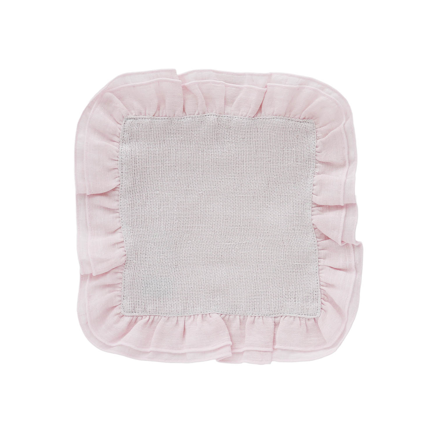 Hemp gauze linen ruffle