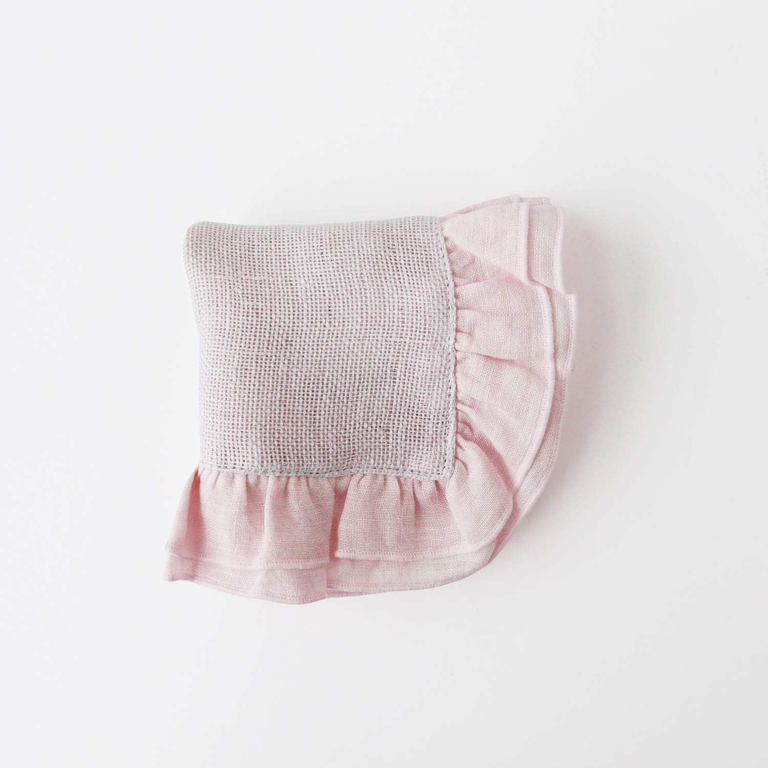 Hemp gauze linen ruffle