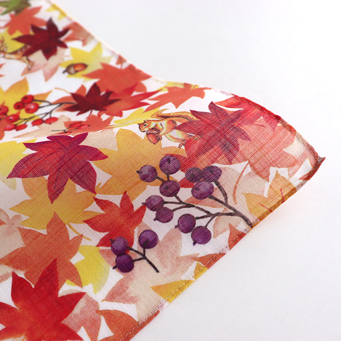 Momiji Hunting Handkerchief (Japanese Pattern Series)