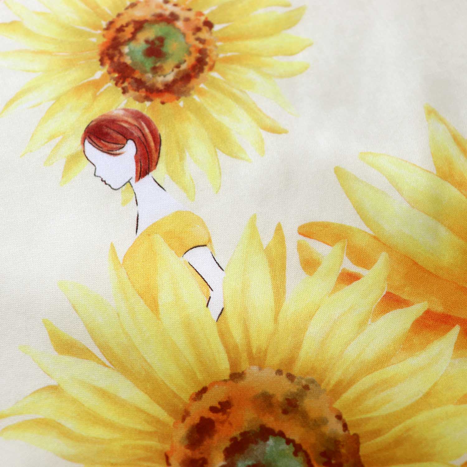 2026/07 Release Dress in Bloom Sunflower Dress