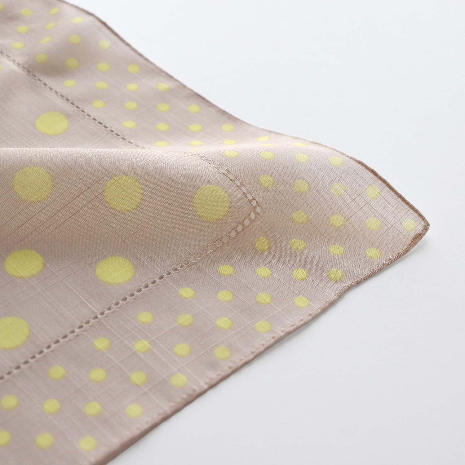 Pico dot large size handkerchief