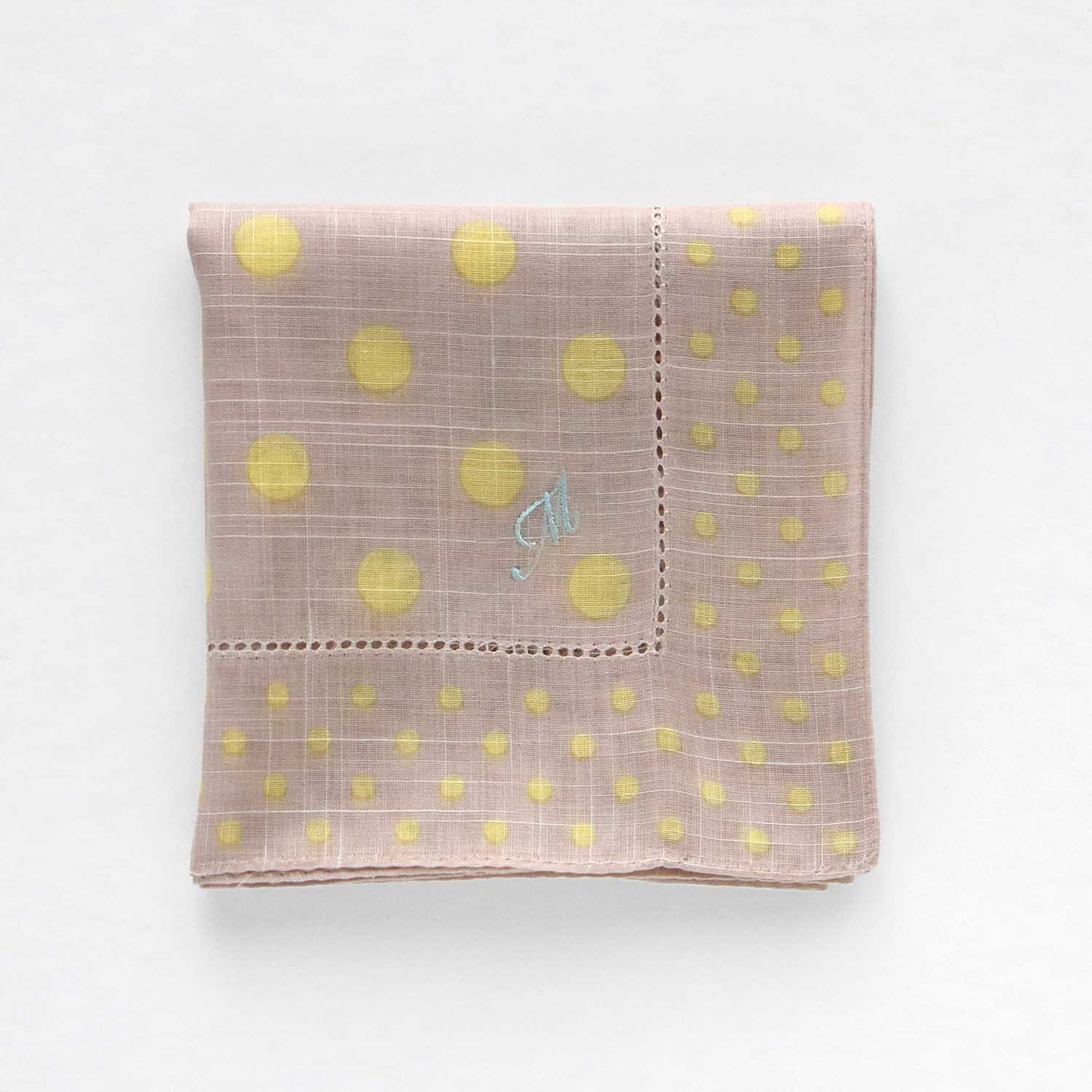 Pico dot large size handkerchief