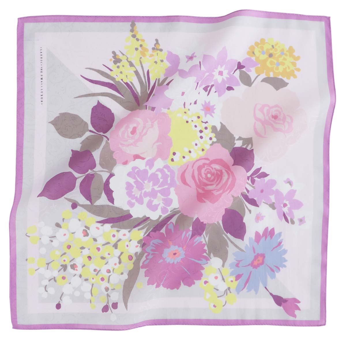 Bouquet Large size handkerchief