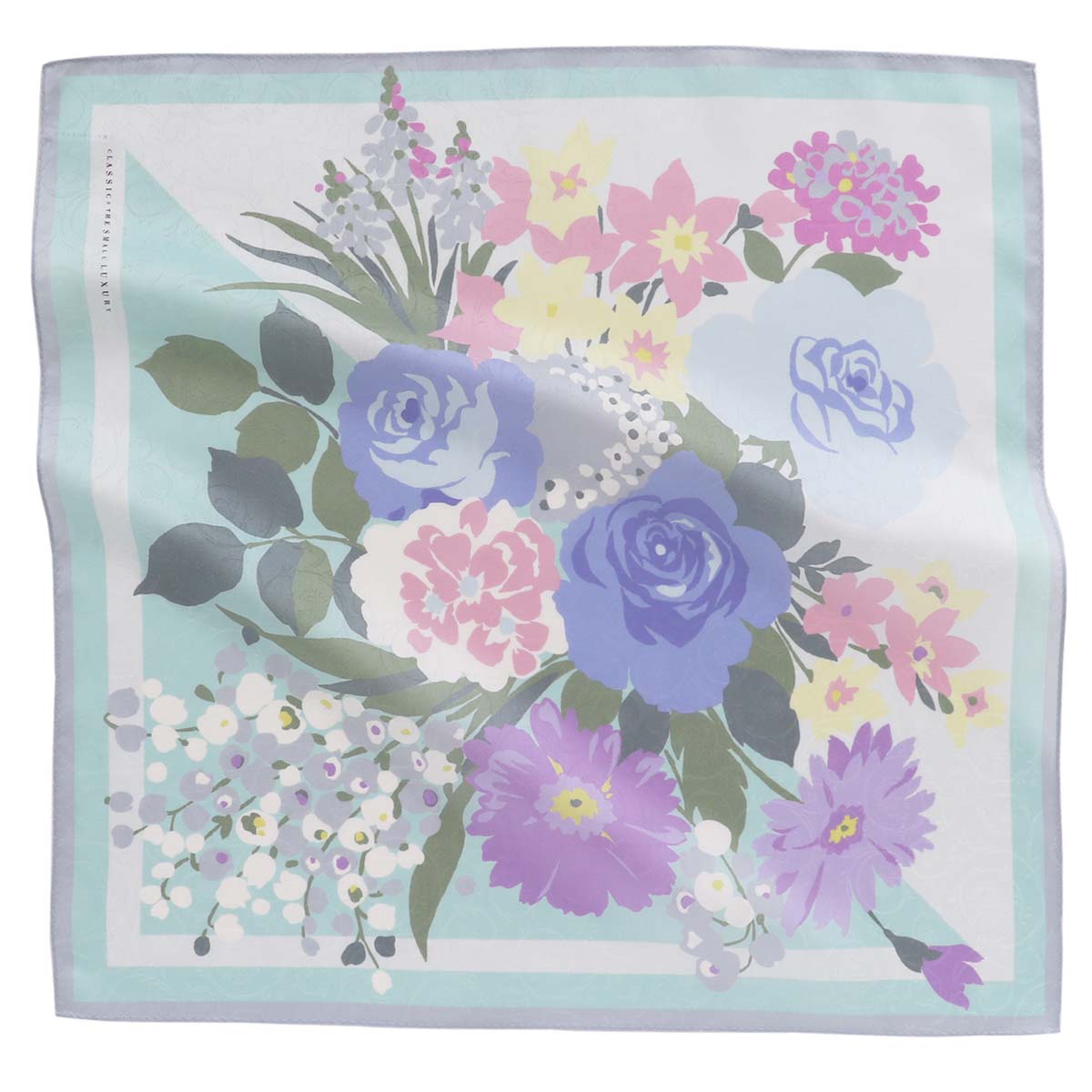 Bouquet Large size handkerchief