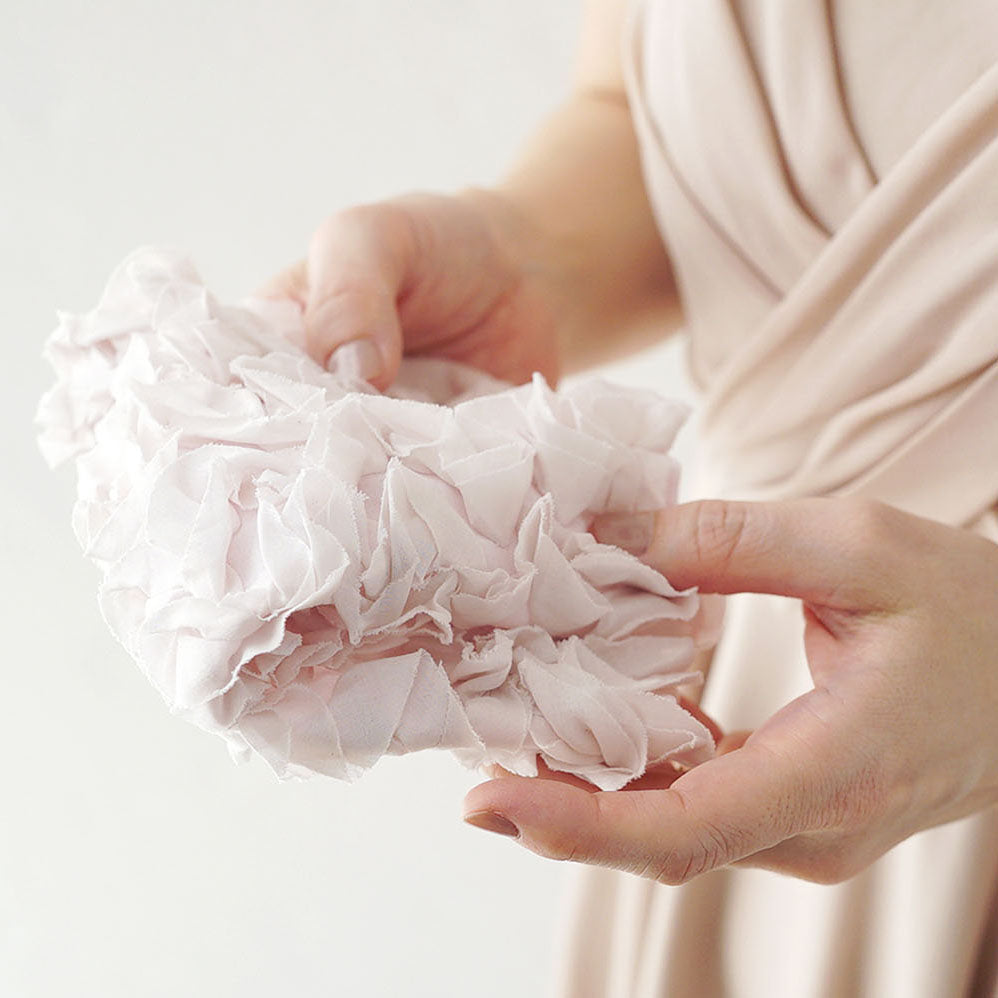 mosha mosha「frillia(フリリア)シリーズ」【立体ハンカチ】