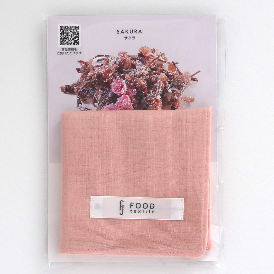 Hood textile handkerchief Sakura