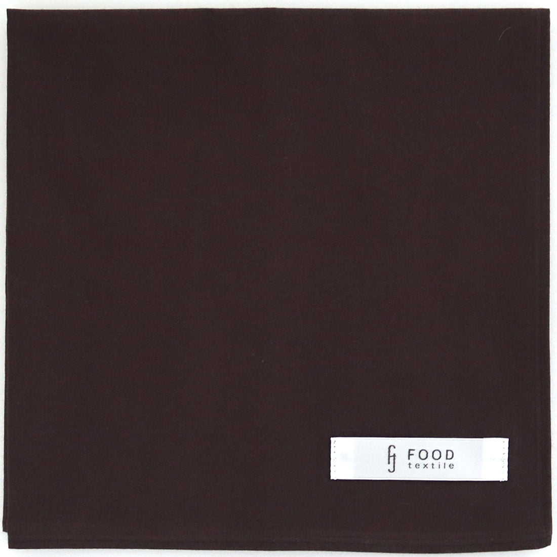 Food textile handkerchief espresso