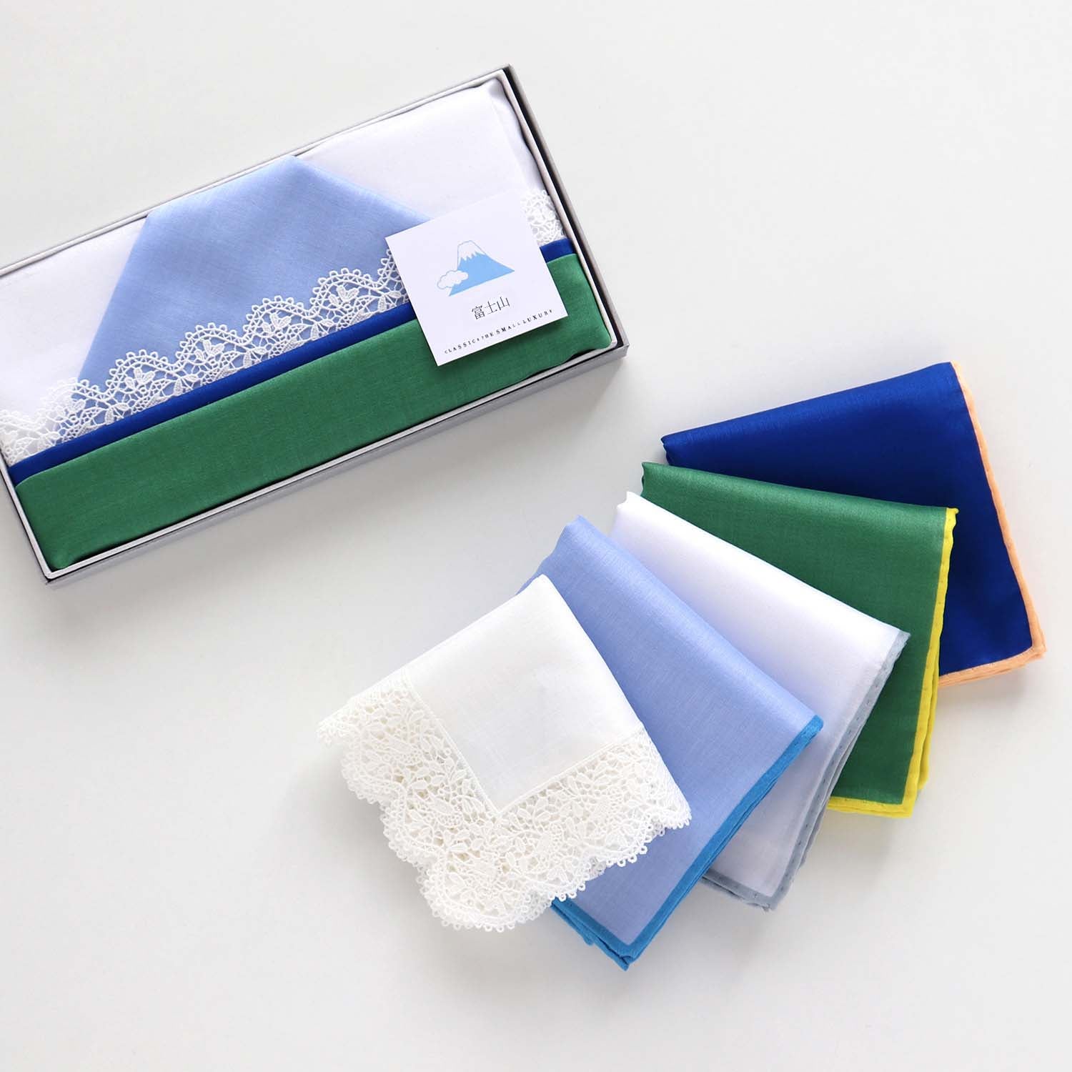 Handkerchievef Origami Art Mt. Fuji -mt.fuji- [Limited time sale]